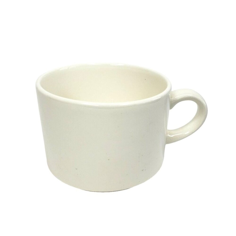 Initial P Italy Coffee Cup Mug Tea Cup Off White